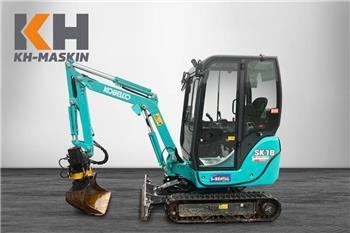 Kobelco SK18 "Miljöolja"