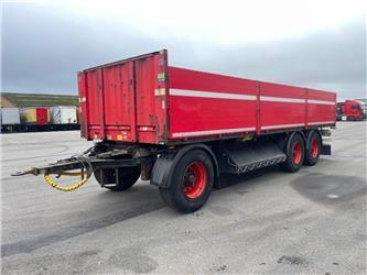 Krone 24 t. Flatbed Aluboards