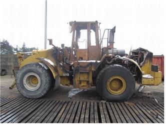 Caterpillar 962GII til ophug, brandskadet