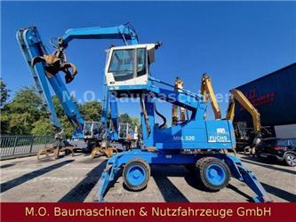 Fuchs Terex MHL 320 / Polyp/ Liftkabine