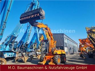 Mecalac 12 MTX / Klappschaufel / Gabel / 3x Tieflöffel