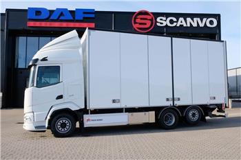 DAF Ny XF 530 6x2*4 skåpbil med PLS Skåpbyggnation