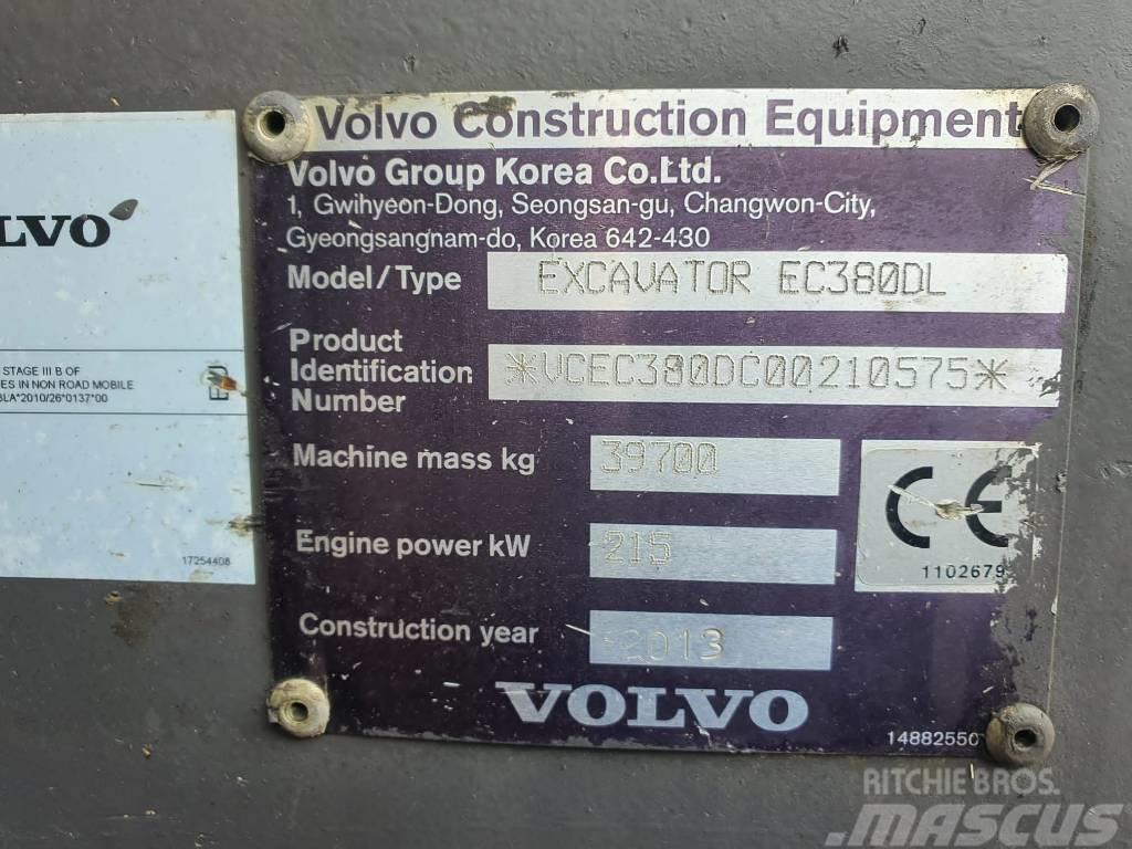 Volvo EC 380 D L Gravemaskiner på larvebånd