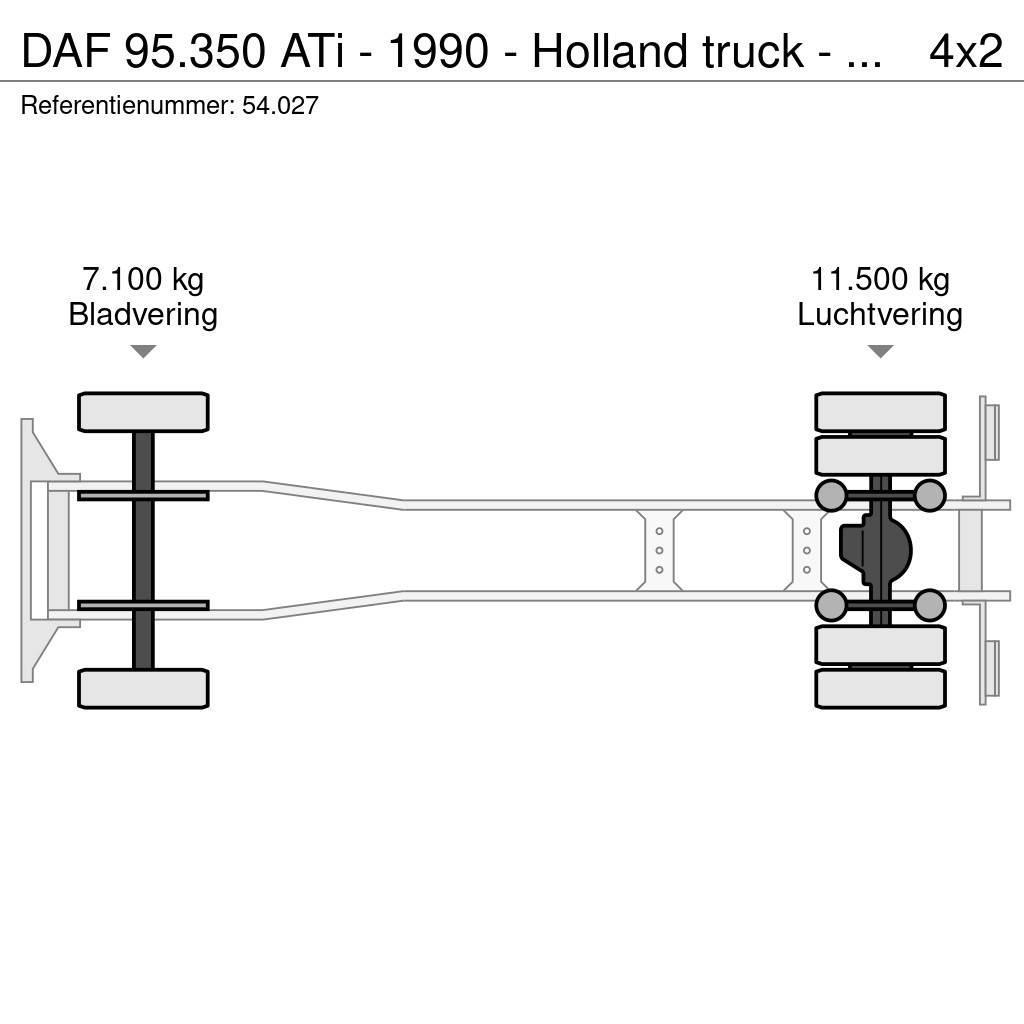 DAF 95.350 ATi - 1990 - Holland truck - Manual injecto Fast kasse