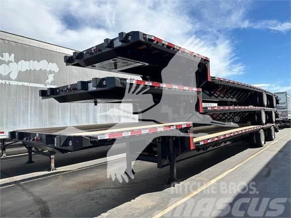  DURA HAUL STEEL DROP DECK W BEAVER TAIL, S Semi-trailer blokvogn