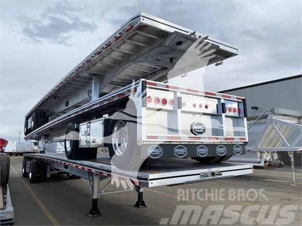 MAC TRAILER MFG 48' ALL ALUM OWNER OPP FLATBED, LIFT A Semi-trailer med lad/flatbed