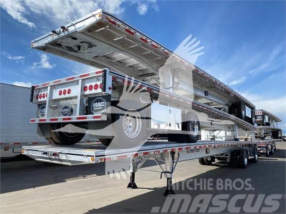 MAC TRAILER MFG 48' ALL ALUM FLATBED, 2 TOOL BOXES, SL Semi-trailer med lad/flatbed