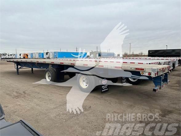Utility 53' COMBO FLATBED, FIXED SPREAD AIR RIDE, SLIDING Semi-trailer med lad/flatbed