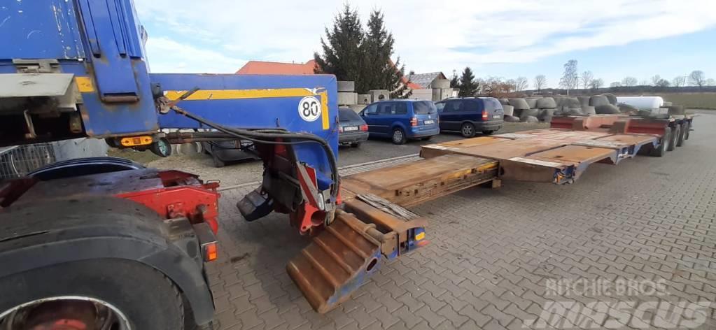  Naczepa Tiefbett Goldhofer Semi-trailer blokvogn