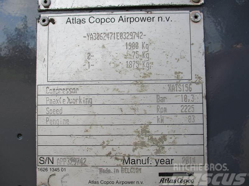 Atlas Copco XATS 156 DD - N Kompressorer