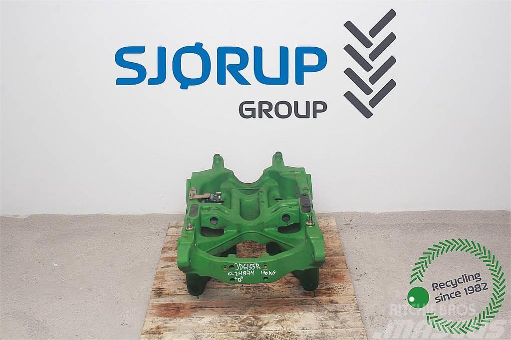 John Deere 6155R Front axle support Chassis og suspension