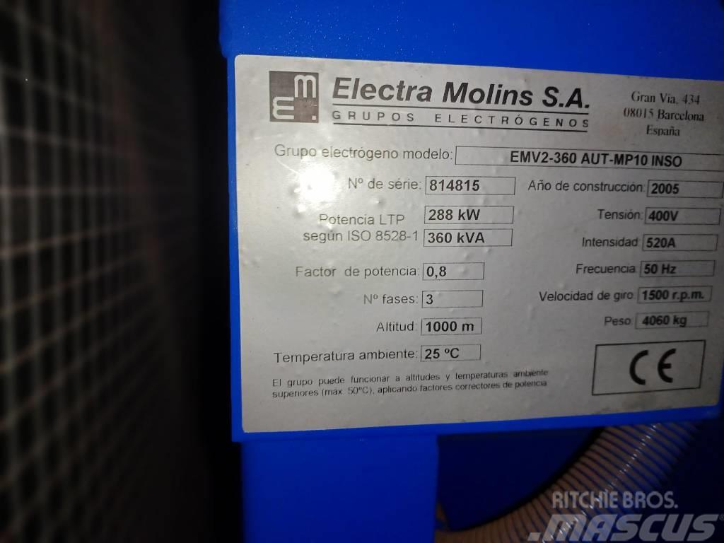  Electra molins EMV2-360 Dieselgeneratorer