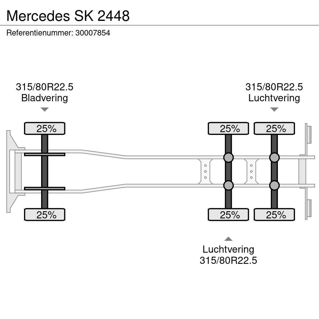 Mercedes-Benz SK 2448 Lastbil med lad/Flatbed