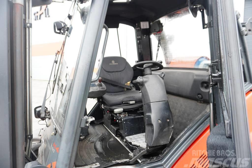 Linde H40T-02 , Roto seat , Triplex 4t-4,7M A/C LPG gaffeltrucks