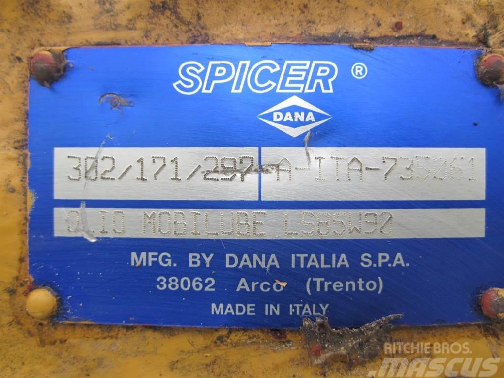 Spicer Dana 302/171/297 - Axle/Achse/As Aksler