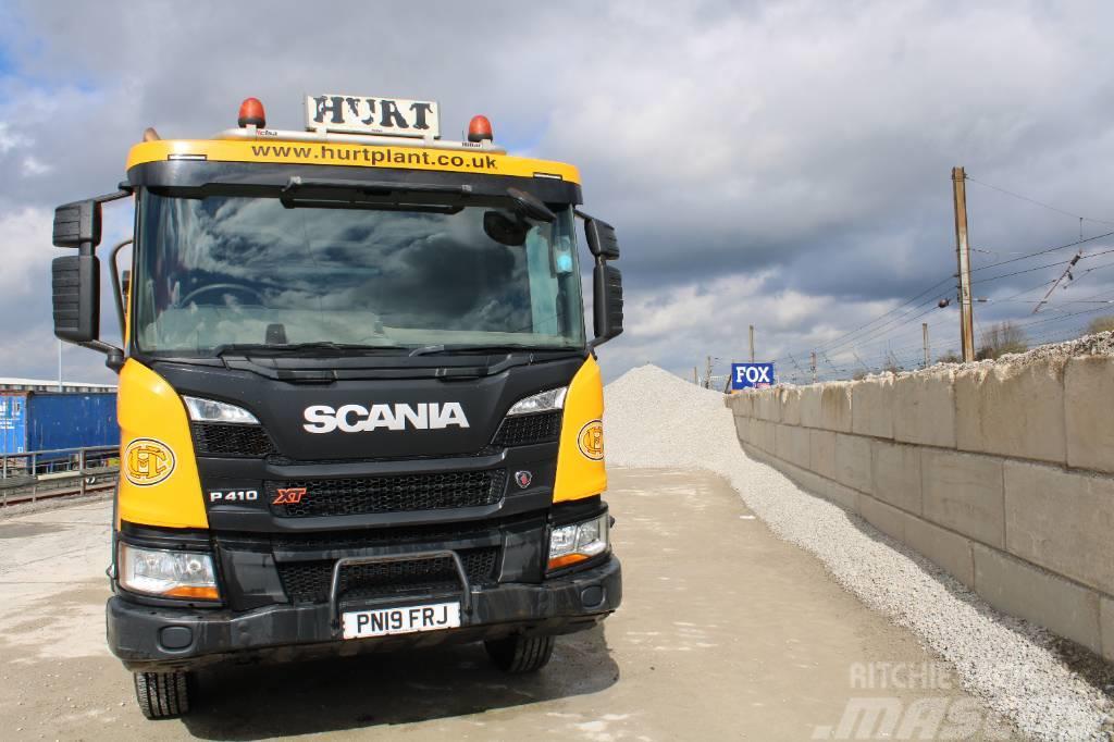 Scania 410 XT Lastbiler med tip
