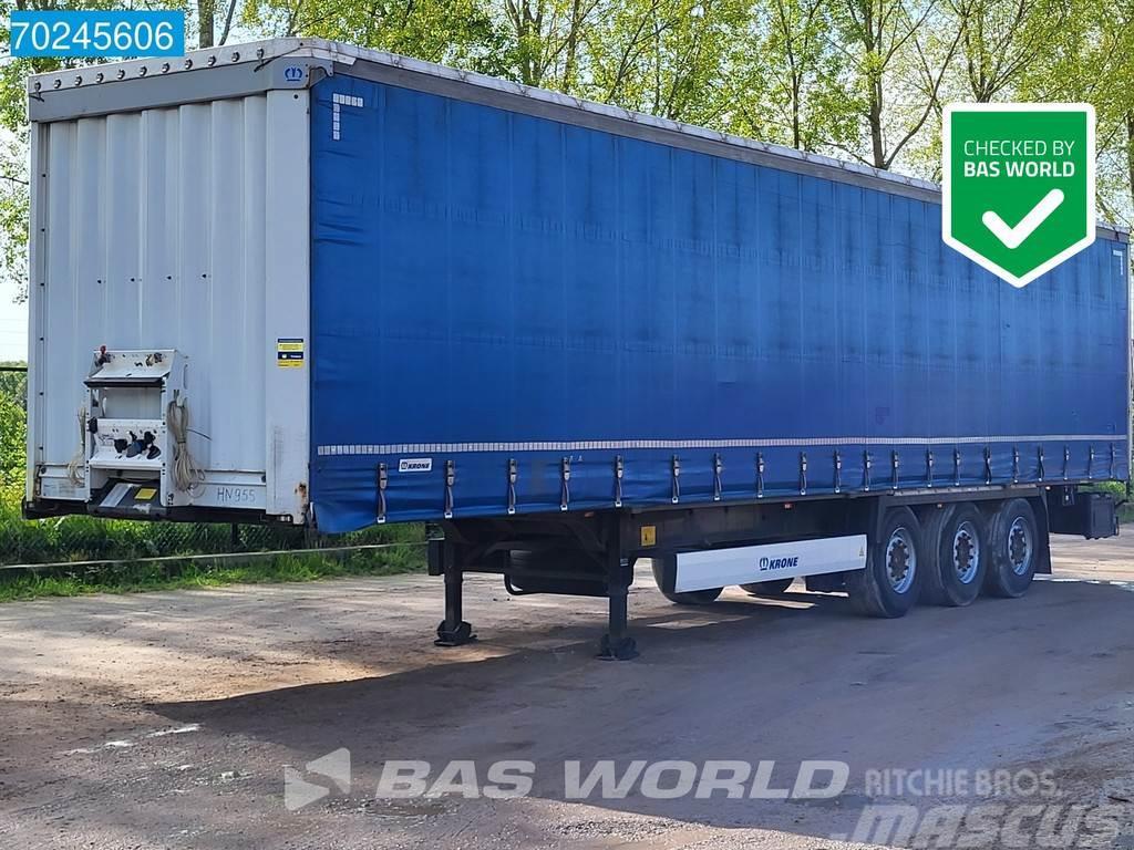 Krone SD Coil 2x Liftachse Semi-trailer med Gardinsider