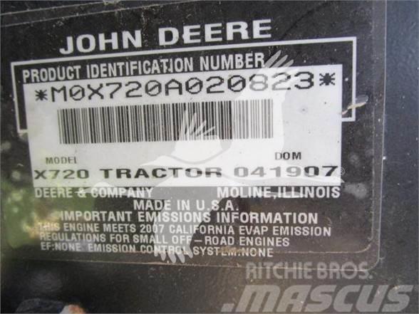 John Deere X720 Traktorklippere