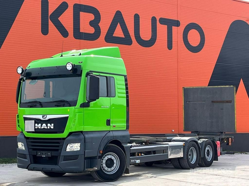 MAN TGX 26.500 6x2 ADR Lastbiler med containerramme / veksellad