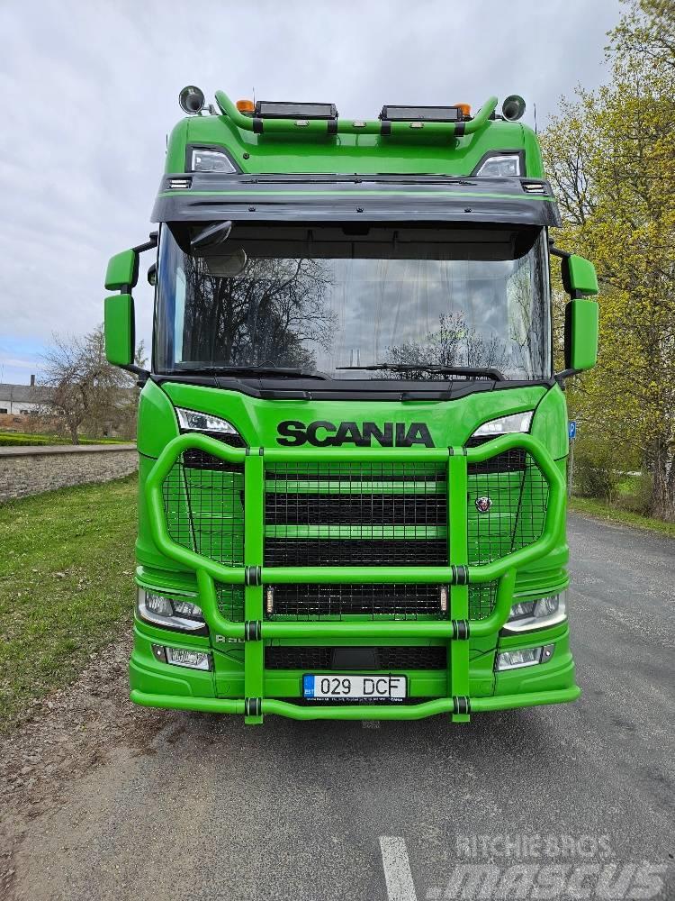 Scania R 500+haagis+loglift 96ST Tømmertransport