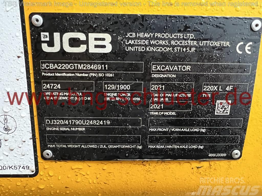 JCB 220X LC -gebraucht- Gravemaskiner på larvebånd