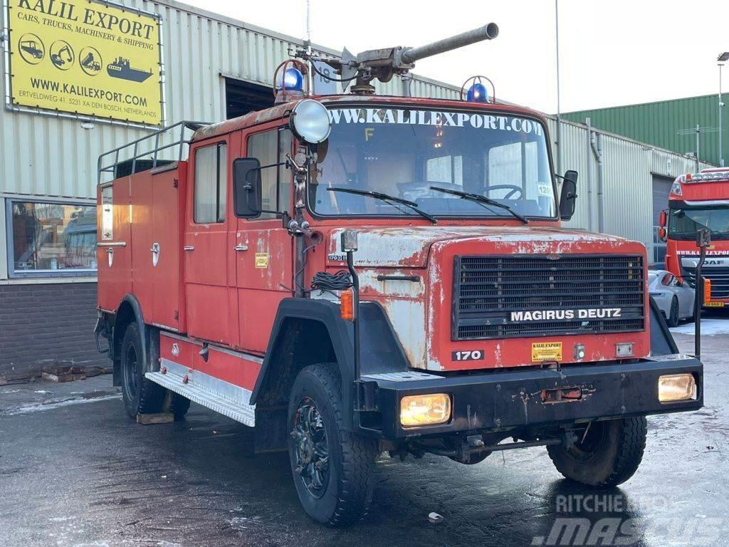 Magirus Deutz 170 Fire Fighting Truck 4x4 Complete truck G Brandbiler