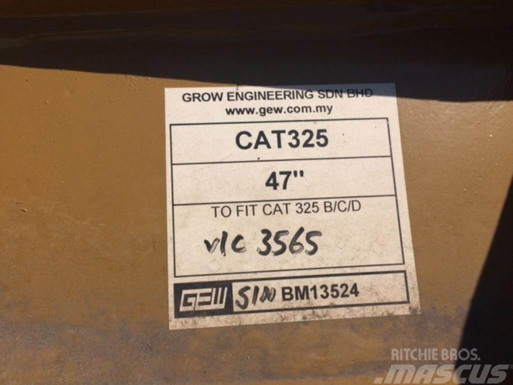 CAT 325B / 325C / 325D 47 inch HDbucket Skovle