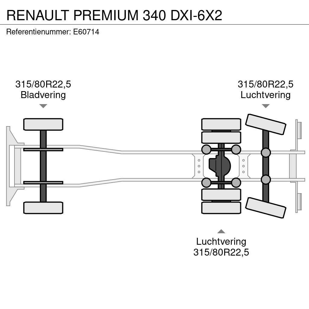 Renault PREMIUM 340 DXI-6X2 Fast kasse