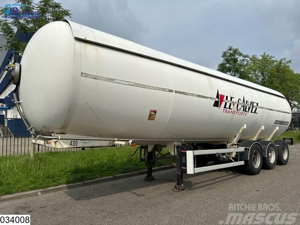 Guhur Gas 50590 Liter, LPG GPL gas tank, Gaz, 1 Compartm Semi-trailer med Tank