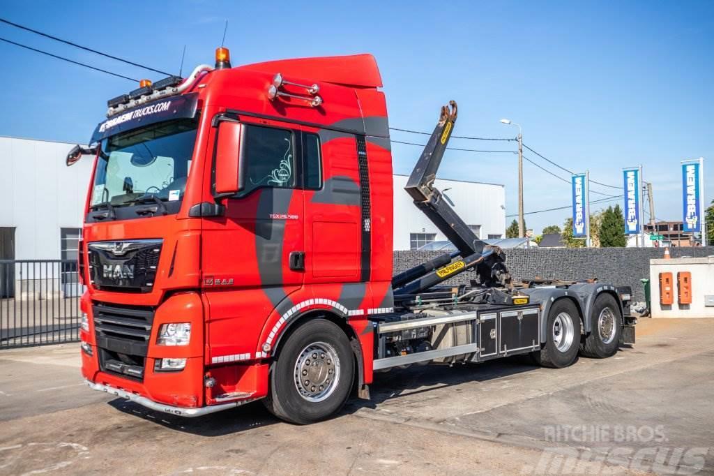 MAN TGX 26.500 BL - PALIFT Lastbiler med containerramme / veksellad