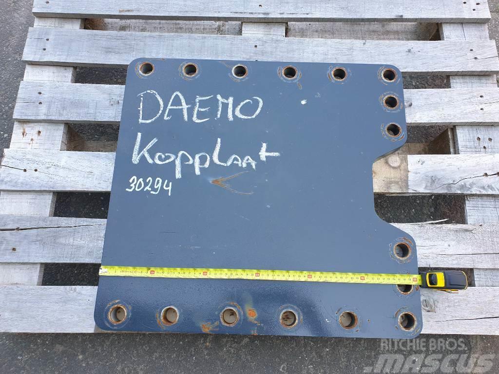 Daemo Head plate DMC330R rotating crusher shear Hurtigkoblere