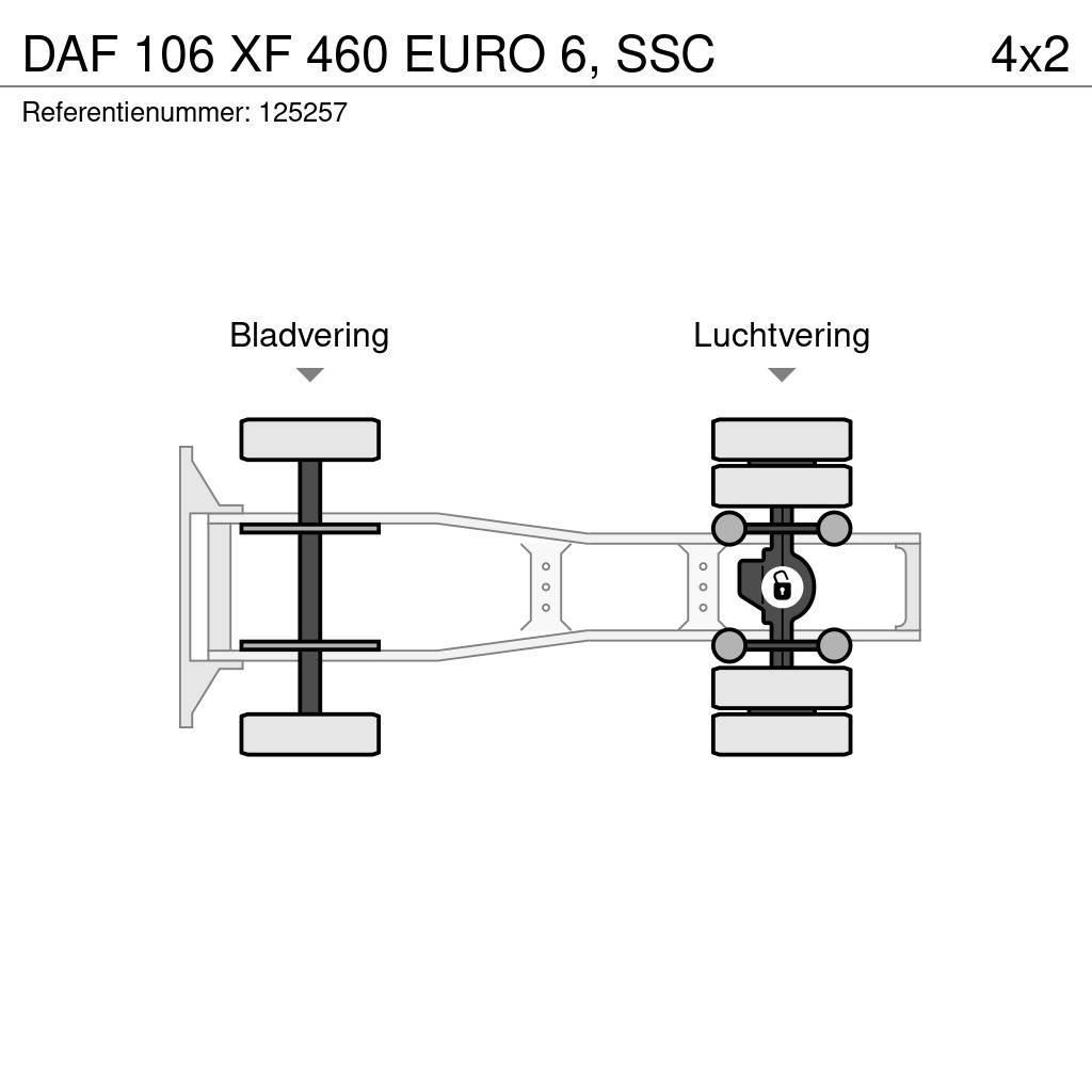 DAF 106 XF 460 EURO 6, SSC Trækkere