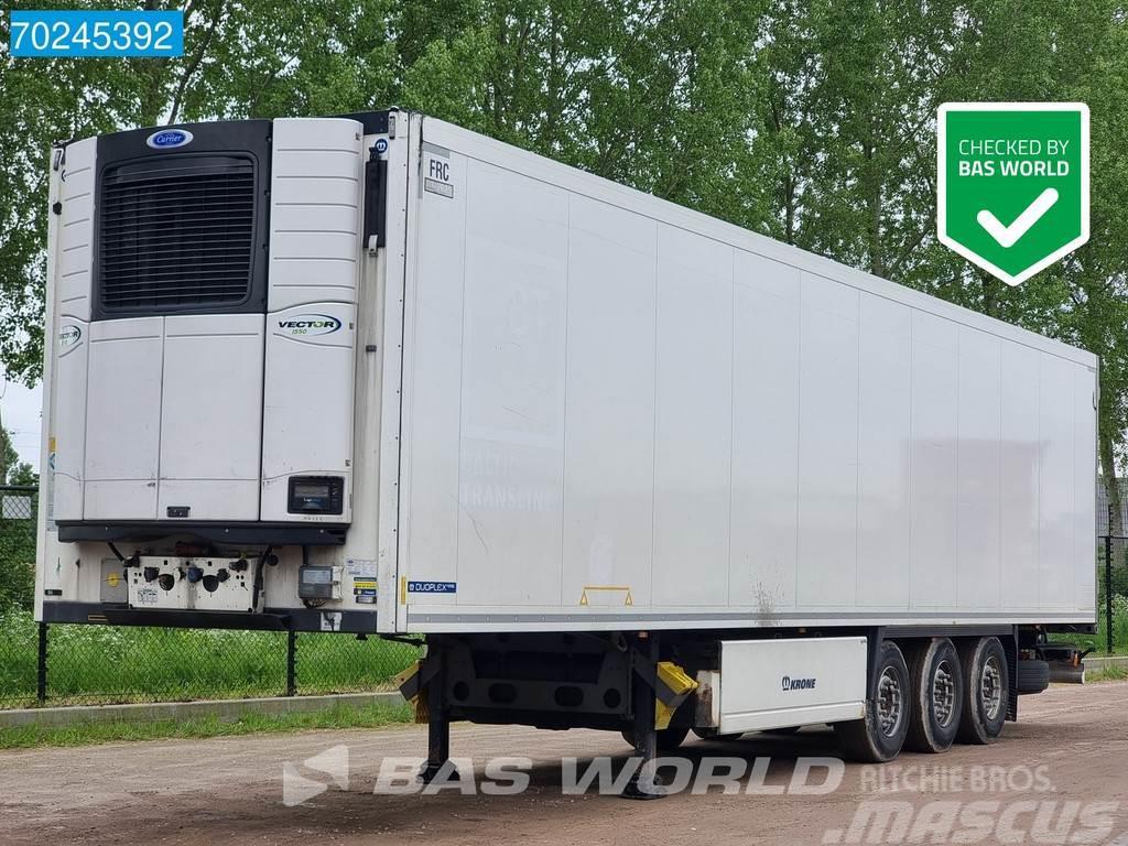 Krone Carrier Vector 1500 3 axles 2x Liftachse Palettenk Semi-trailer med Kølefunktion
