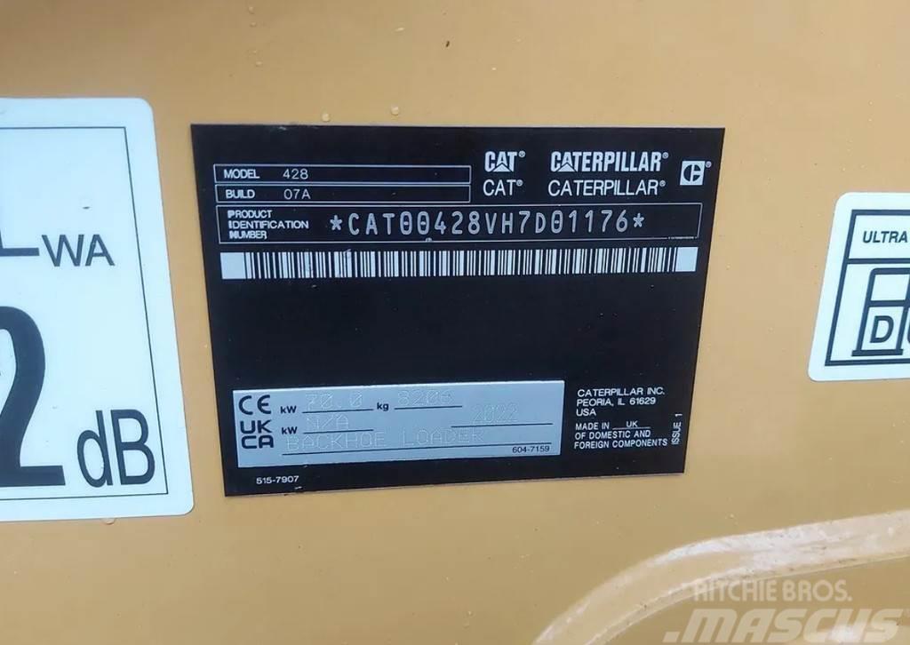 CAT 428 Buldoexcavator Rendegravere