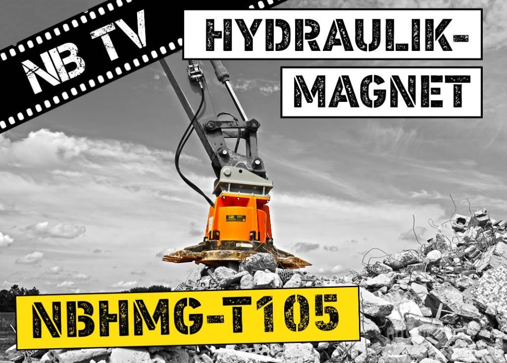  Hydraulikmagnet NBHMG T105 | Baggermagnet | 19-23t Gravemaskiner på larvebånd
