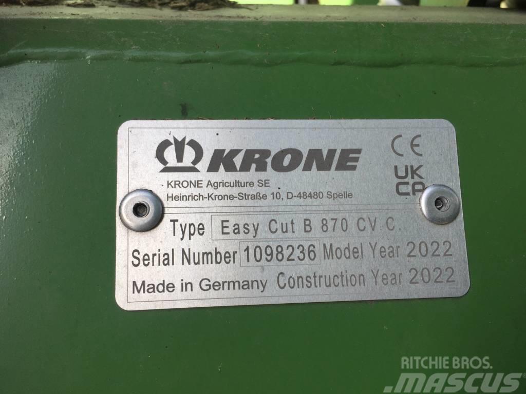 Krone Easy Cut B 870CV C Græsslåmaskiner
