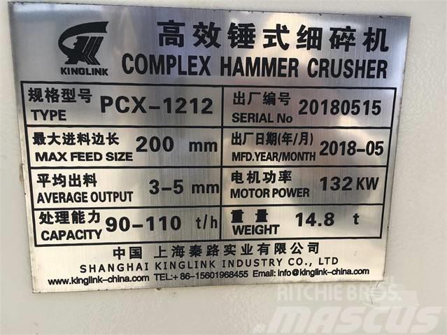 Kinglink PCX1212 Complex Hammer Crusher Knusere - anlæg