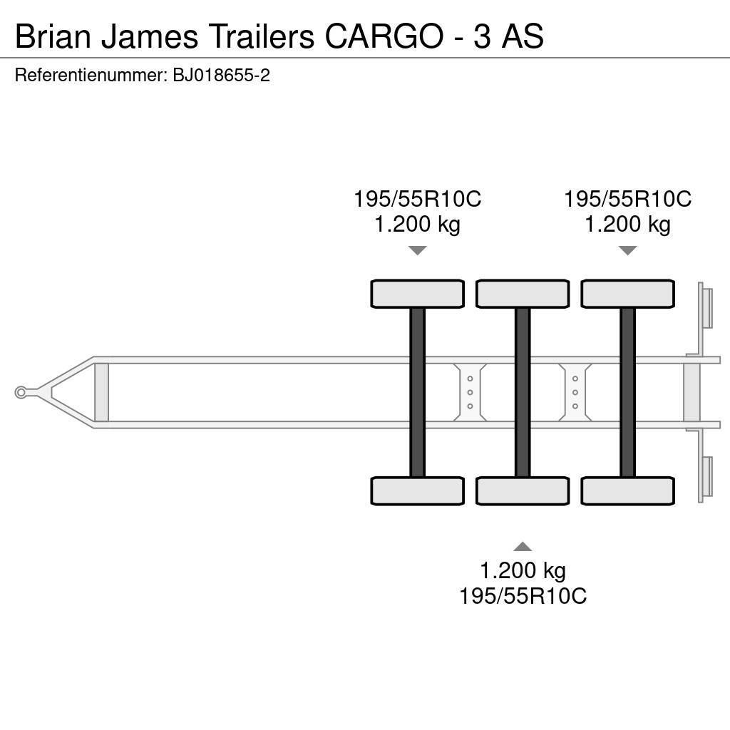 Brian James Trailers CARGO - 3 AS Anhænger til Autotransport