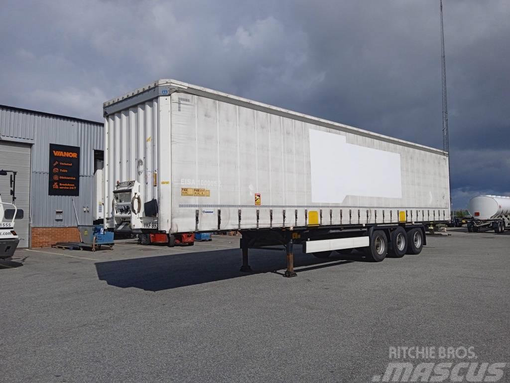 Krone CURTAIN - SIDEBOARDS - HUCKEPACK Semi-trailer med Gardinsider