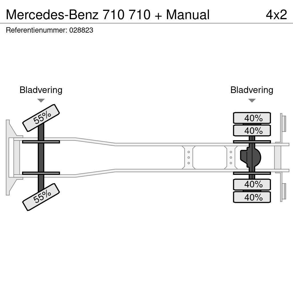 Mercedes-Benz 710 710 + Manual Fast kasse