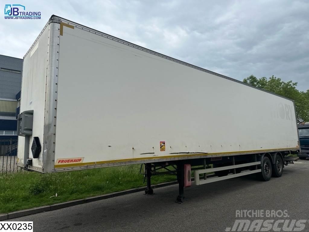 Fruehauf gesloten bak Dhollandia Semi-trailer med fast kasse