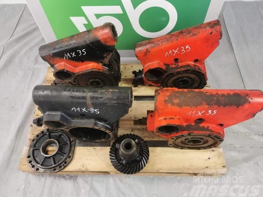 Manitou MT 1740 differential 11x35 Aksler