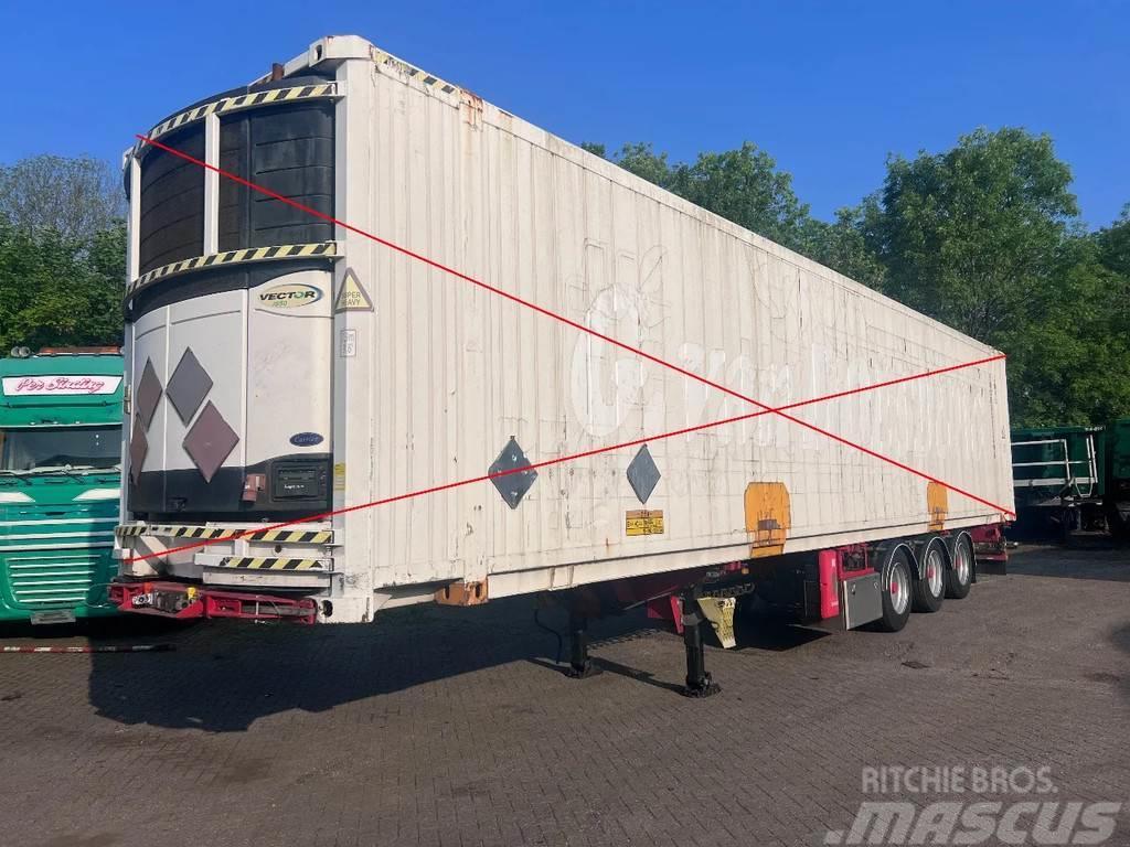 Pacton T3-10 // ONLY MULTICHASSIS WITHOUT REEFER 20,40,45 Semi-trailer med containerramme