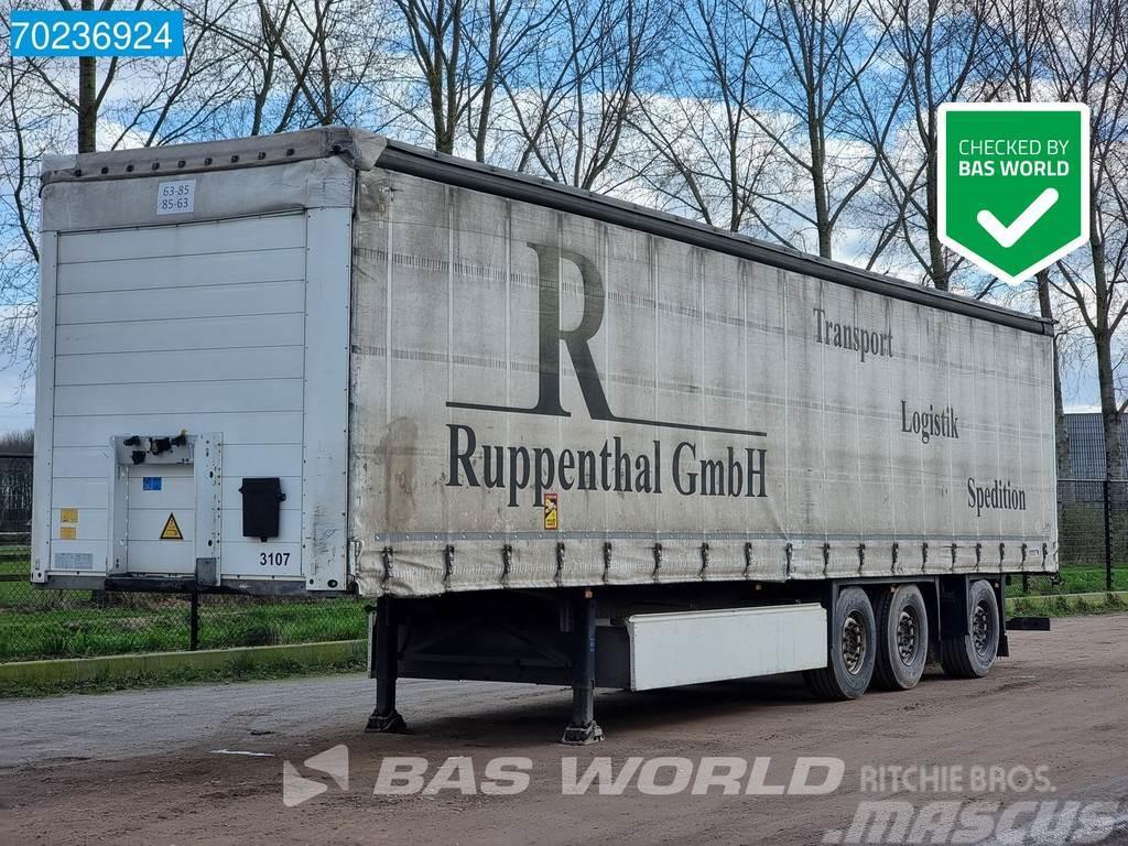 Schmitz Cargobull SCB*S3T 3 axles Lift+Lenkachse Palettenkasten Kooi Semi-trailer med Gardinsider