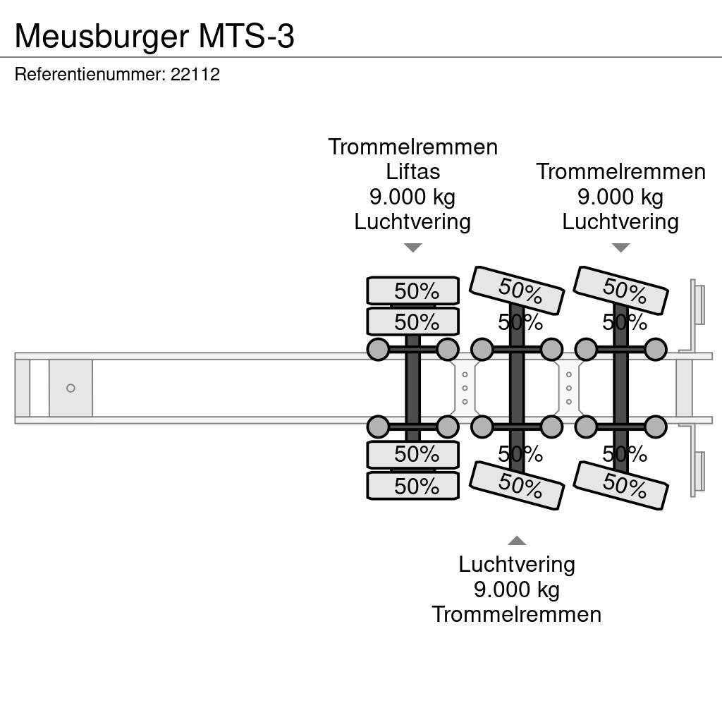 Meusburger MTS-3 Semi-trailer blokvogn