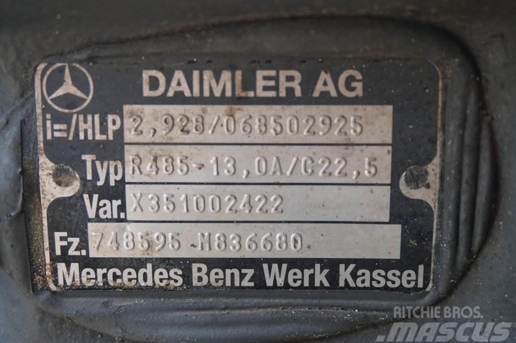Mercedes-Benz R485-13A/C22.5 41/14 Aksler