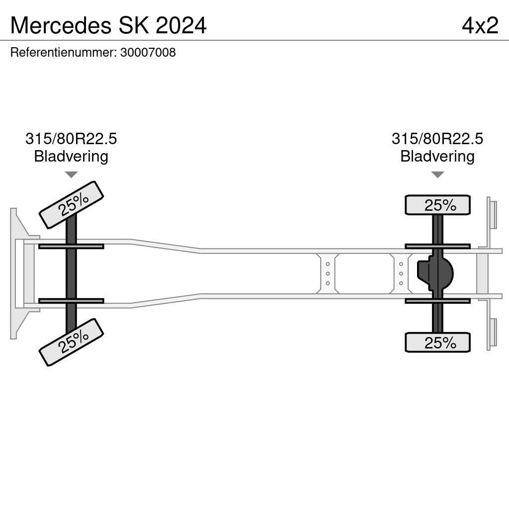 Mercedes-Benz SK 2024 Lastbiler med tip