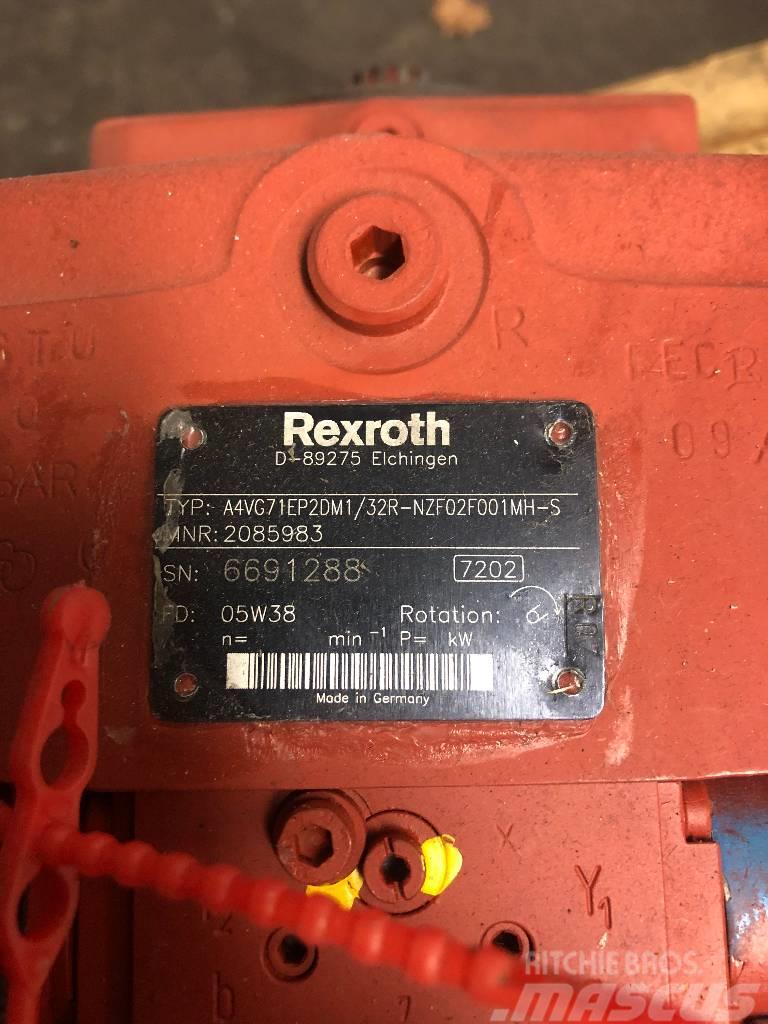 Rexroth A4VG71EP2DM1/32R-NZF02F001MH-S Andet tilbehør