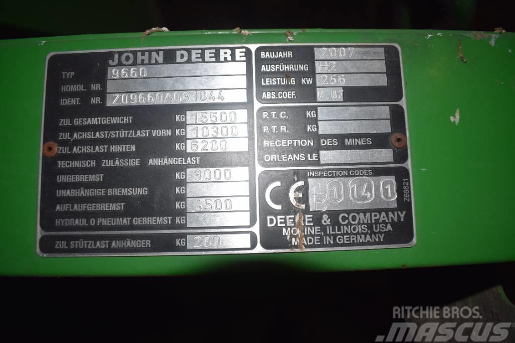 John Deere WTS 9660 i 4WD Mejetærskere