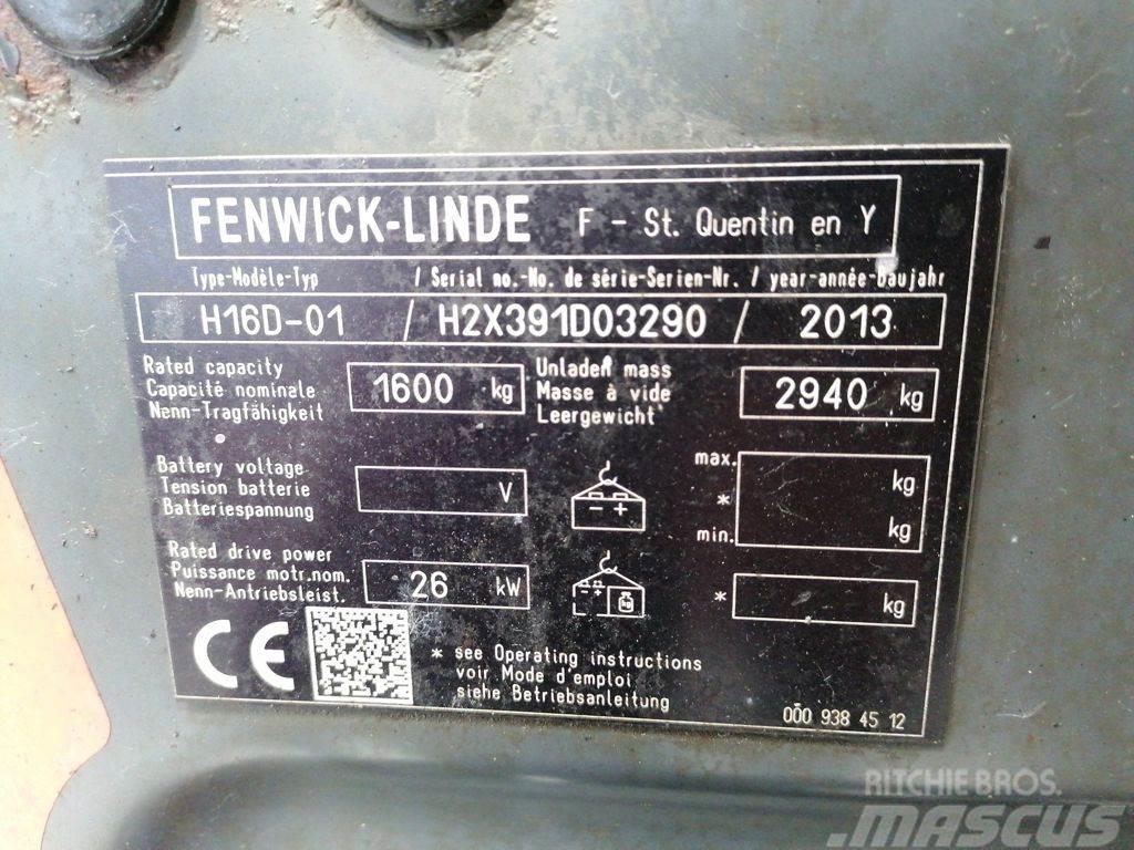 Linde H16D-01 Diesel gaffeltrucks